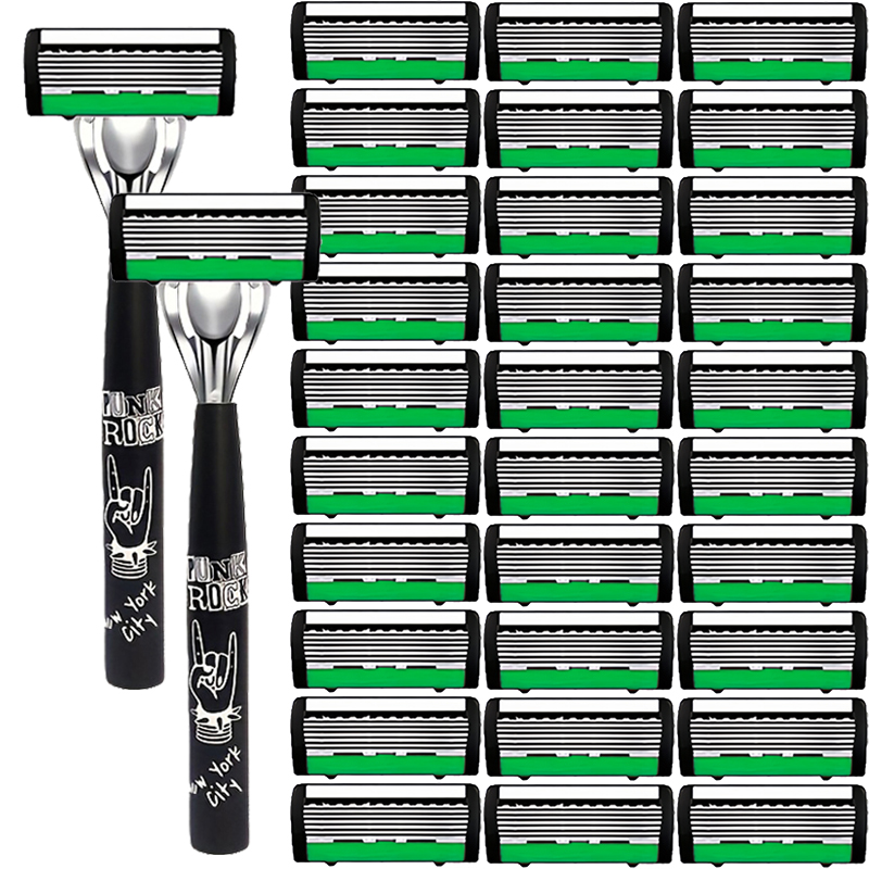 Safety Razor Handle - Yüksek Kaliteli Erkek Güvenlik Tıraş Bıçağı