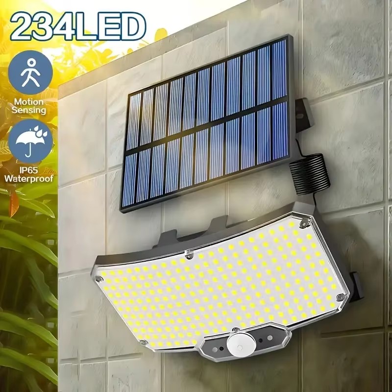 Solar Garden Light - 234LED Güneş Enerjili Dış Mekan Işıkları