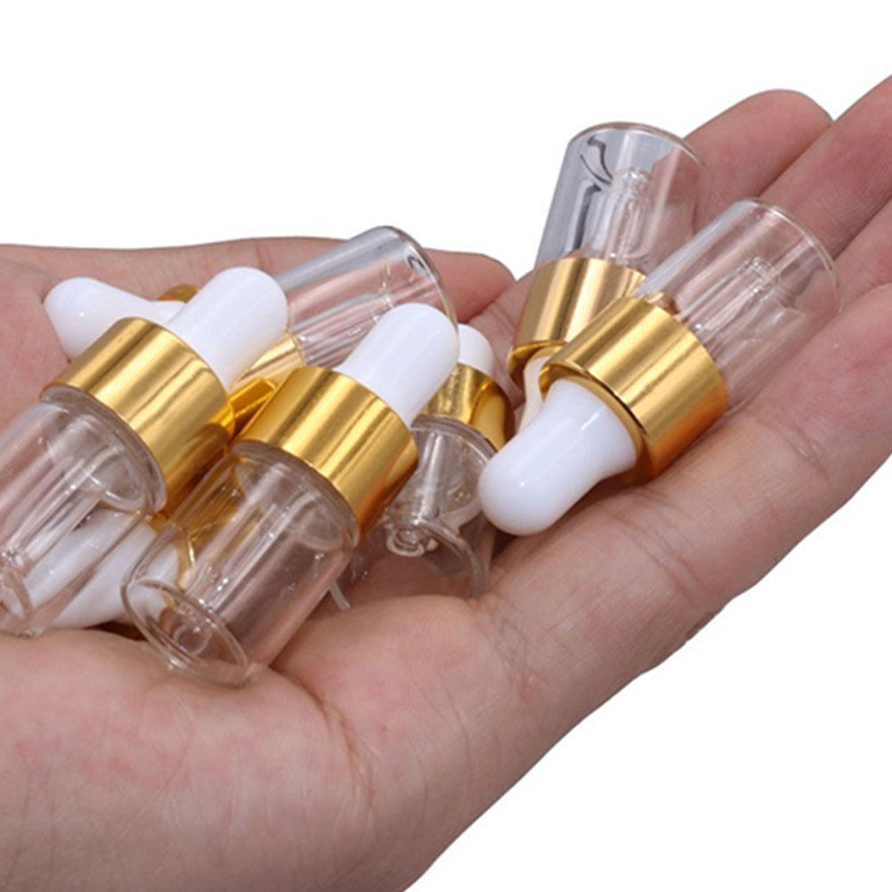 Reusable Bottle - 30 Adet Cam Şişe, Esans Sıvıları