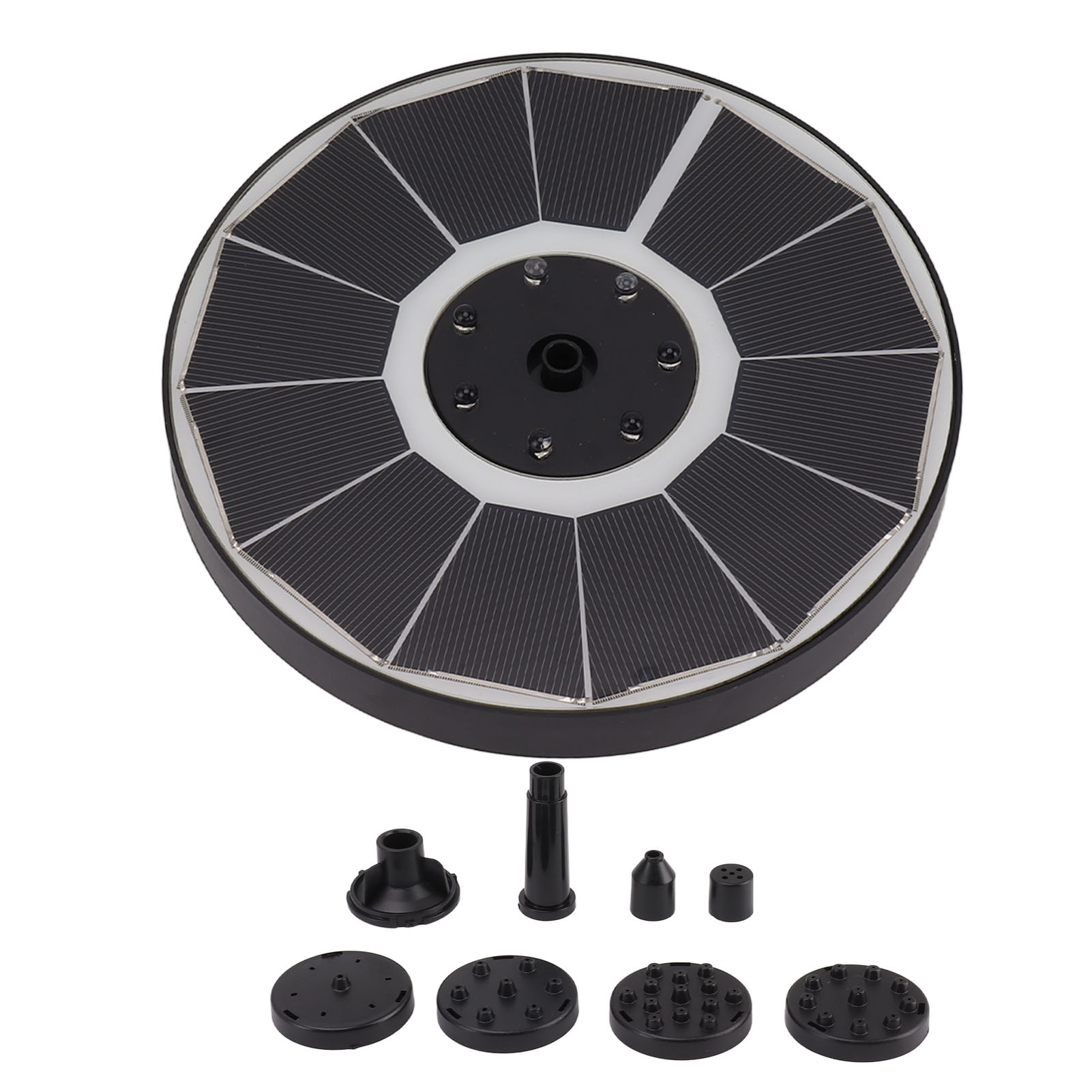 Solar Garden Light - 8 Nozullu Güneş Enerjili Çeşme Lambası
