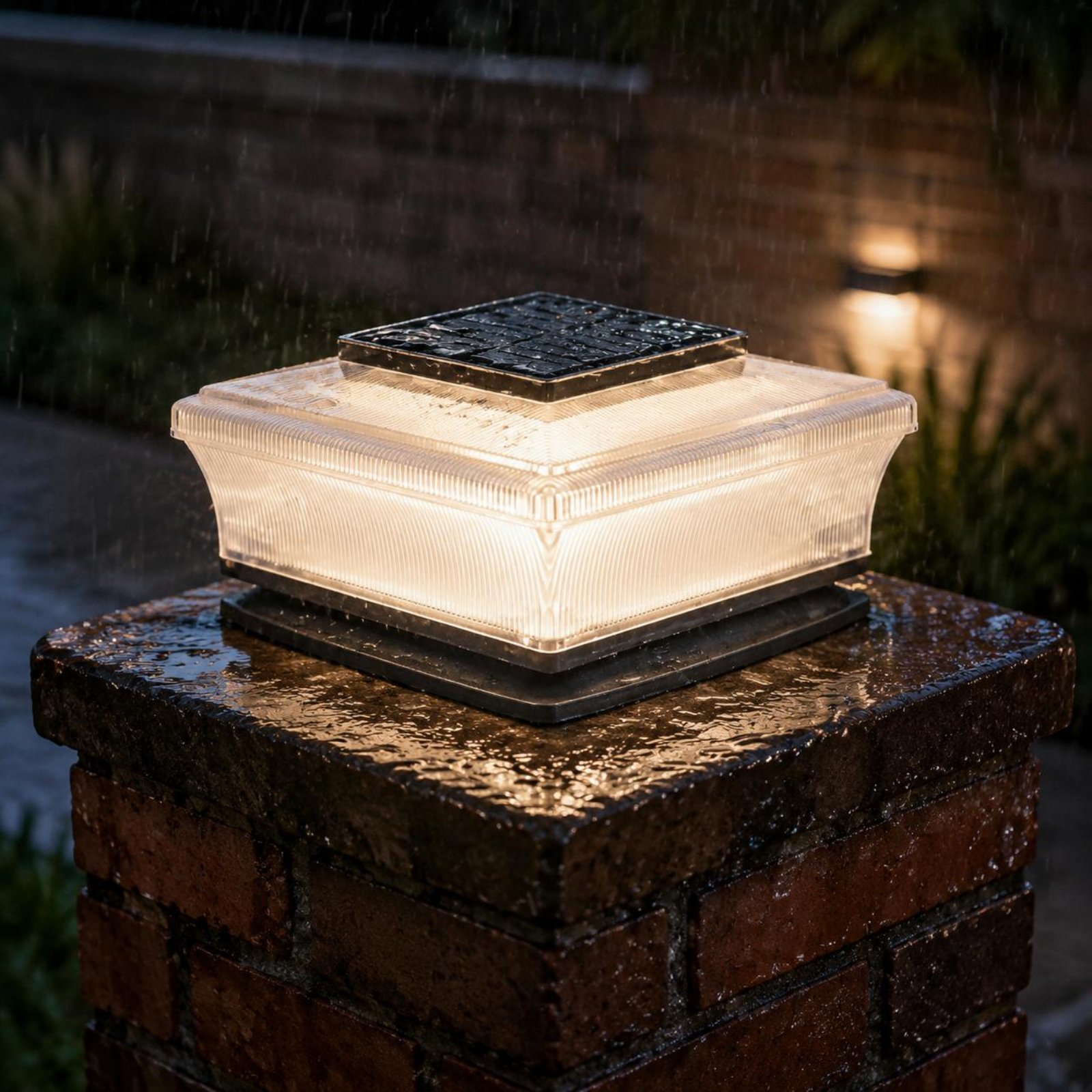 Güneş Enerjili Direk Başlığı L - Solar Garden Light incelemesi ve fiyatı