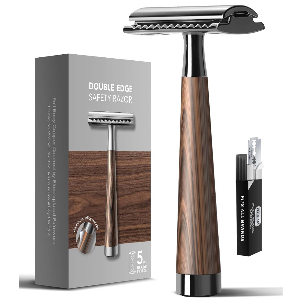 Profesyonel Erkekler İçin Çift - Safety Razor Handle incelemesi ve fiyatı