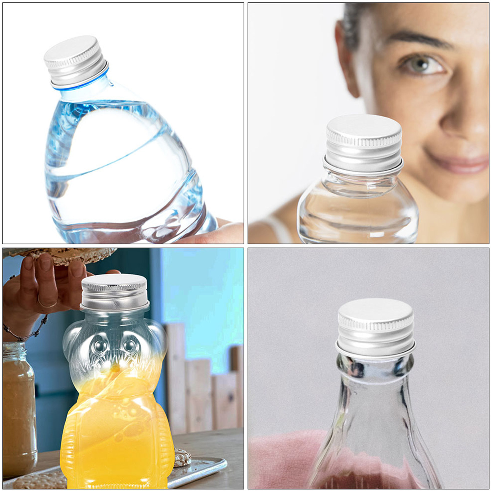 80 Adet Cam Şişeler İçin Alümi - Reusable Bottle incelemesi ve fiyatı