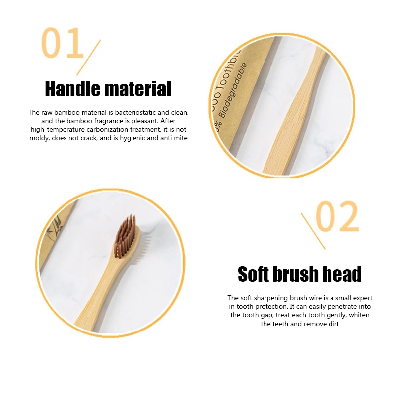 Bambu diş fırçaları 100 adet ç - Bamboo Toothbrush incelemesi ve fiyatı