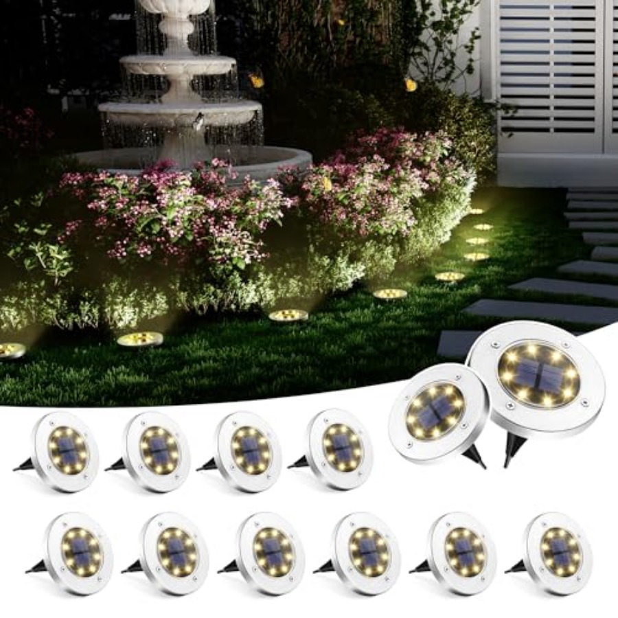 Güneş Enerjili Zemin Lambaları - Solar Garden Light incelemesi ve fiyatı