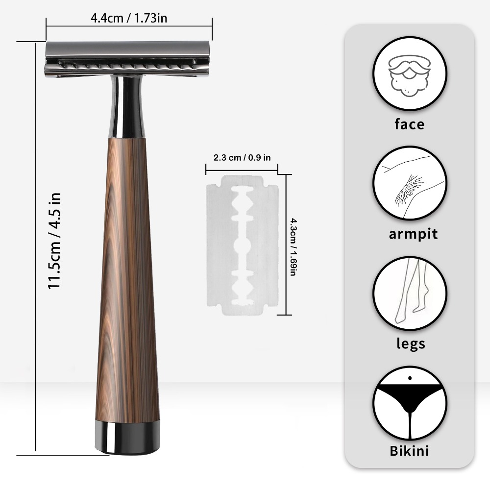 Gelişmiş Çift Taraflı Tıraş Bı - Safety Razor Handle incelemesi ve fiyatı