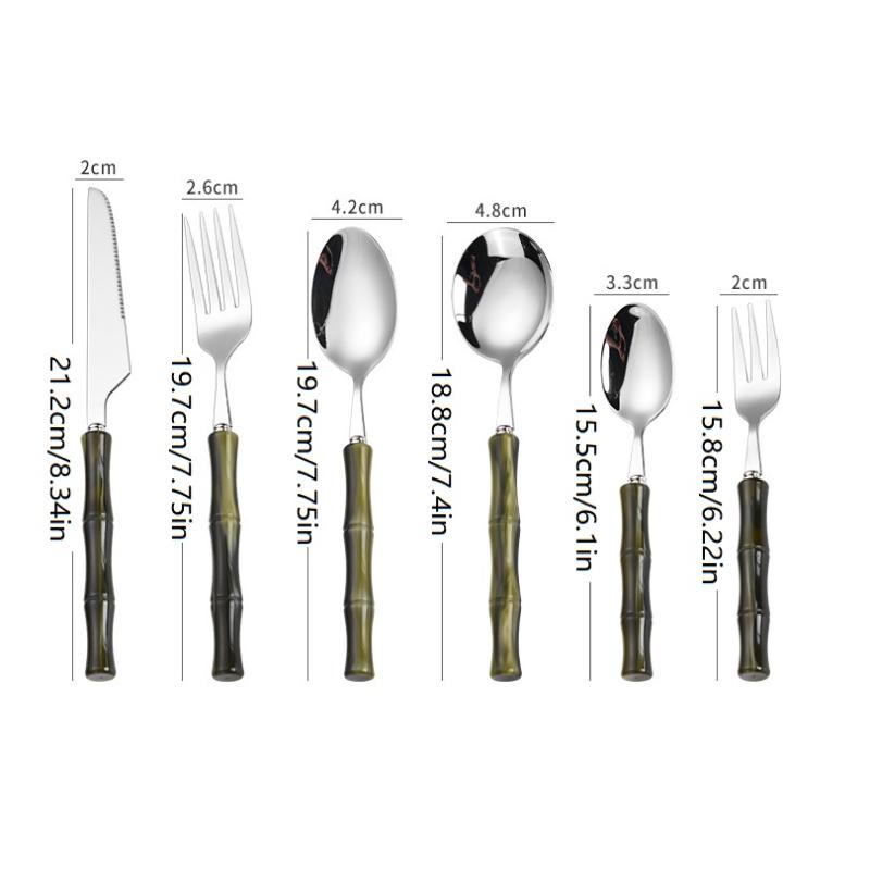 Bambu Saplı Akrilik 304 Paslan - Bamboo Cutlery incelemesi ve fiyatı